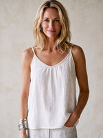 Minimalist Basic Cotton Camisole Top