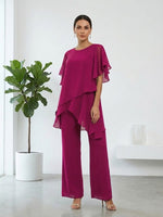 Loose, Cozy, Flowing Chiffon Set