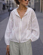 Stylish Loose Sequin-knit Cape Top